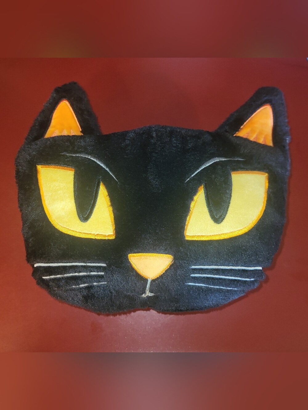 Target Halloween Black Cat Pillow Hyde And Eek Plush Accent Pillow Spooky Decor